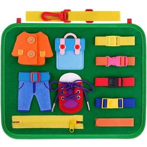 GIFTINBOX Toddler🧒🏻👧🏻Montessori Sensory Activity Busy Board